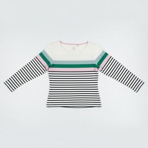 Boden Stripes Ahead of the Rest Cotton Stripe Long Sleeve Jersey Knit Top‎ 4